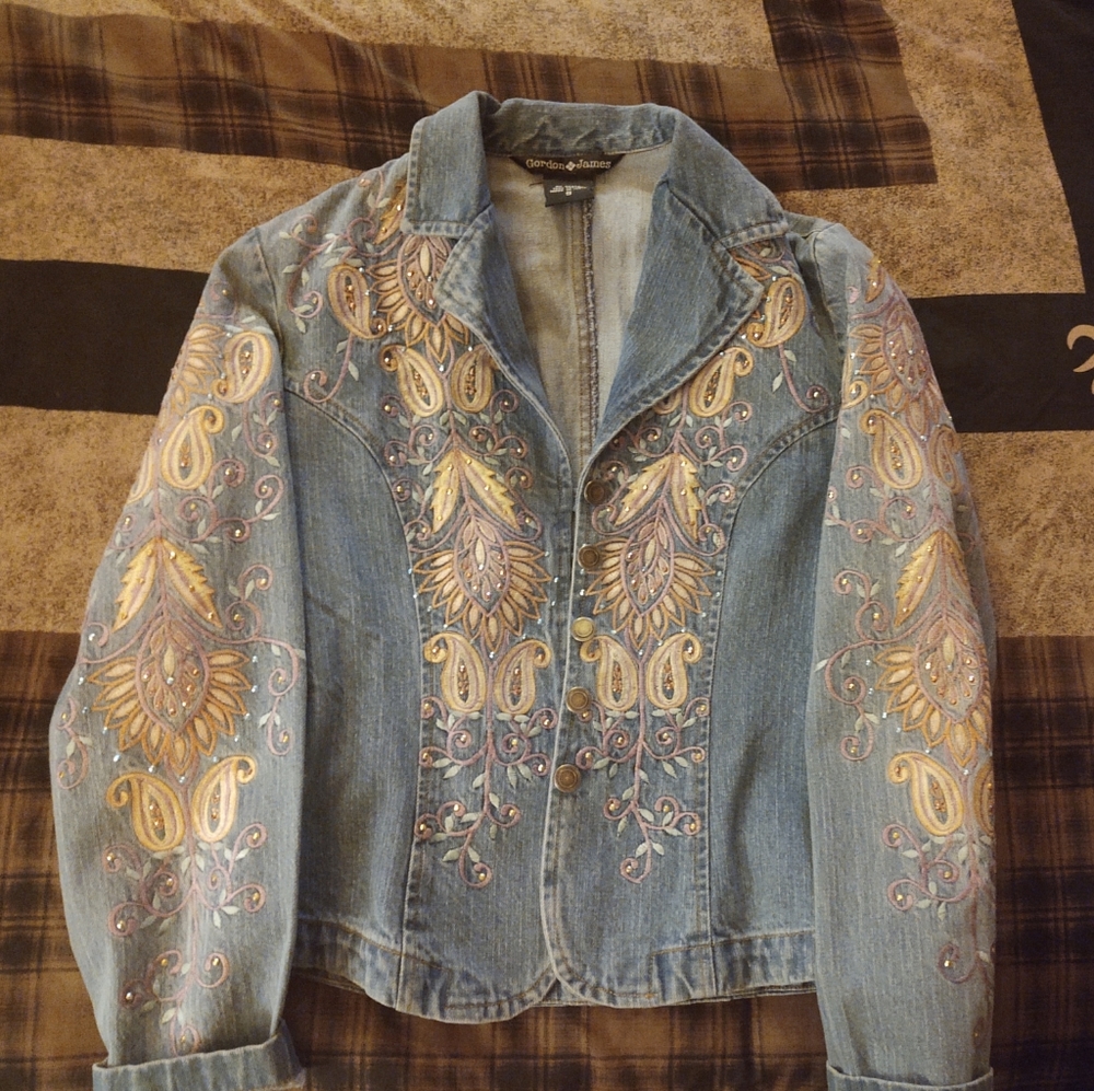 Embroidered Gordon James Jacket